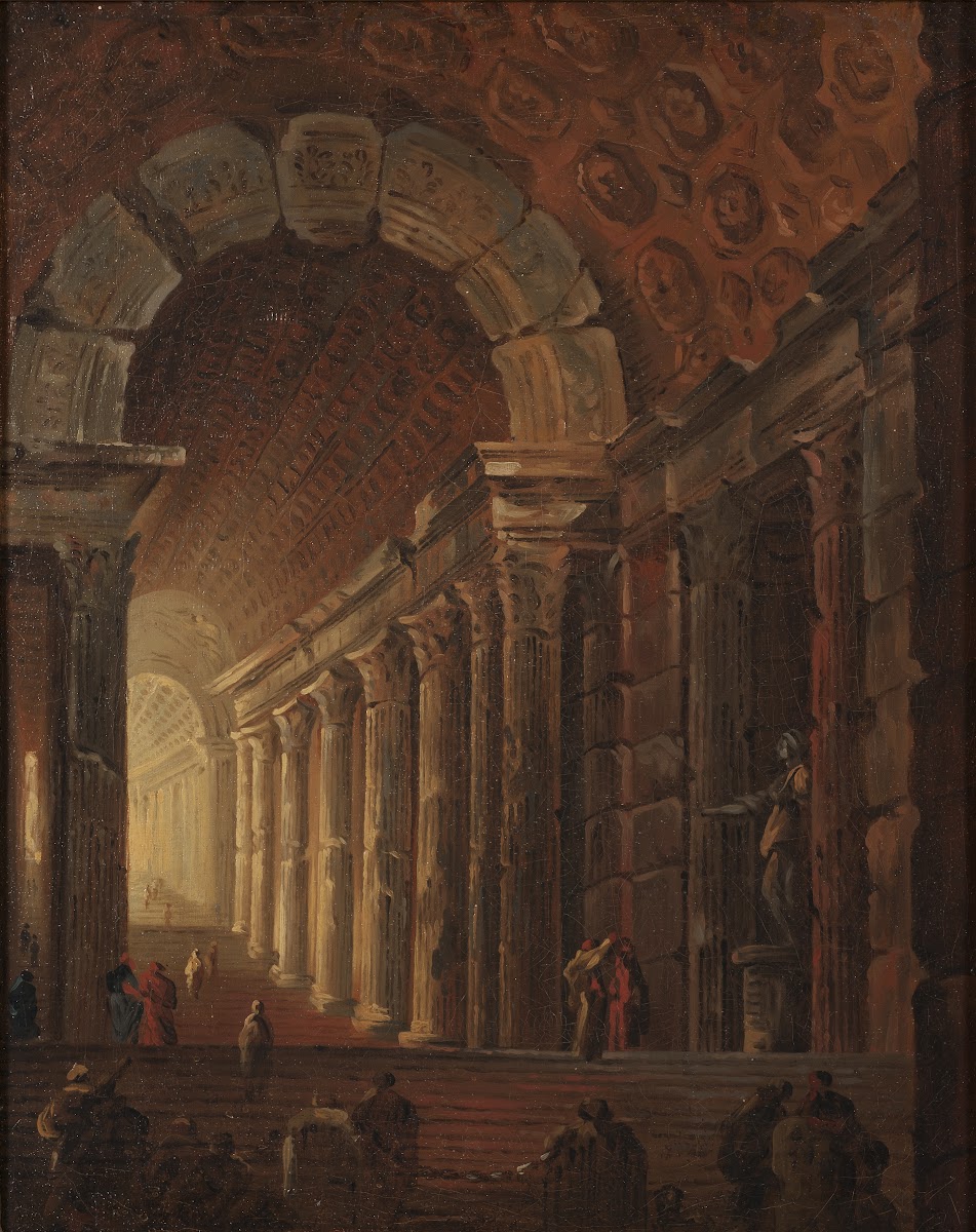 A Vaulted Staircase Architectural Piece