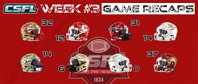 CSFL Week #3 Game Recaps