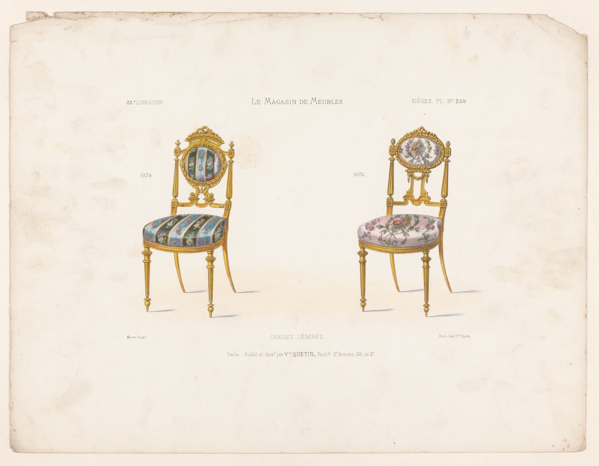Chaises légères 1832   1904