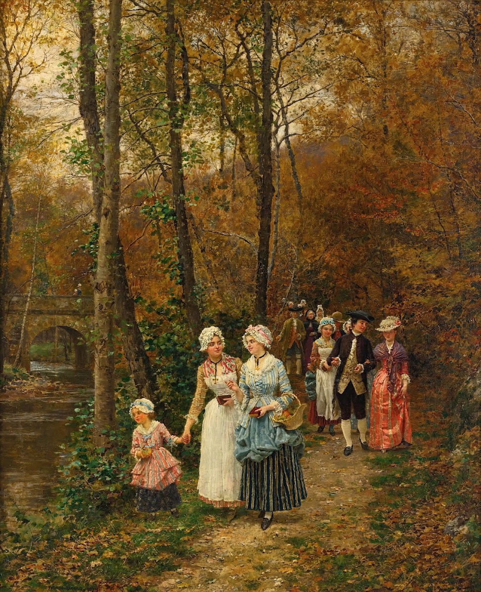 Le retour de la Messe 1879