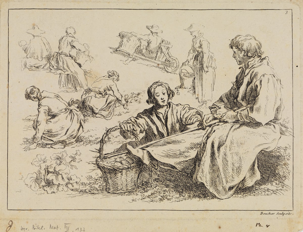Figure studies 1735