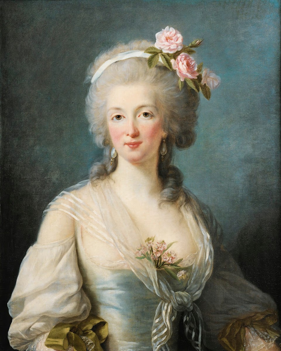 Portrait of a lady said portraitof Jeanne de Valois Comtesse de la Motte