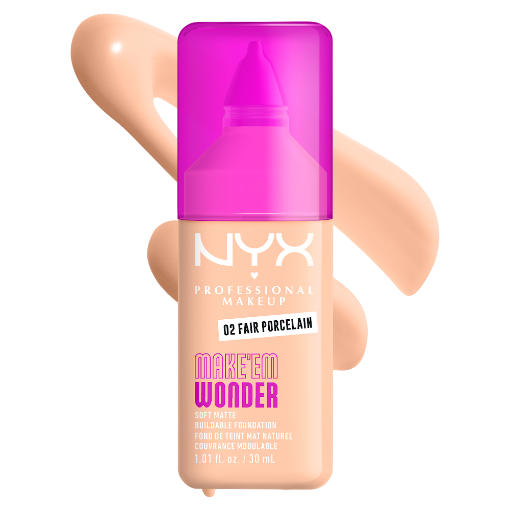 Make 'Em Wonder — Base líquida acabado mate de NYX Professional Makeup
