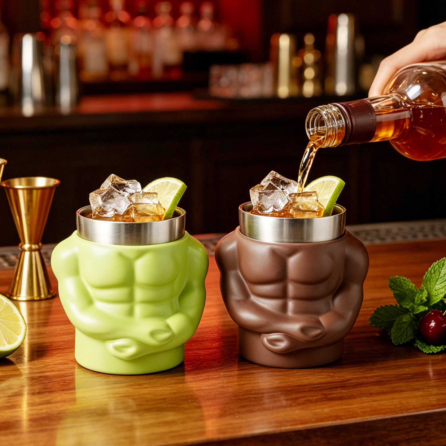 Stainless steel cup with lid, shatterproof
