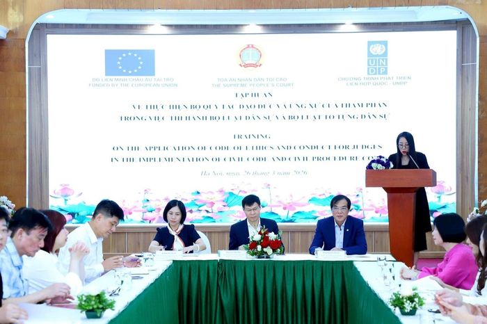 Tập huấn thực hiện quy tắc đạo đức và ứng xử của Thẩm phán - Báo Công Lý