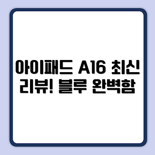 Apple 아이패드 A16, 2025 블루 아이패드, 128GB 아이패드 추천, Wi-Fi 아이패드 리뷰, 가을 신제품