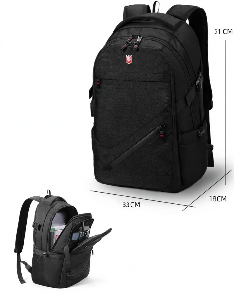 Backpack with laptop compartment, 15 inches