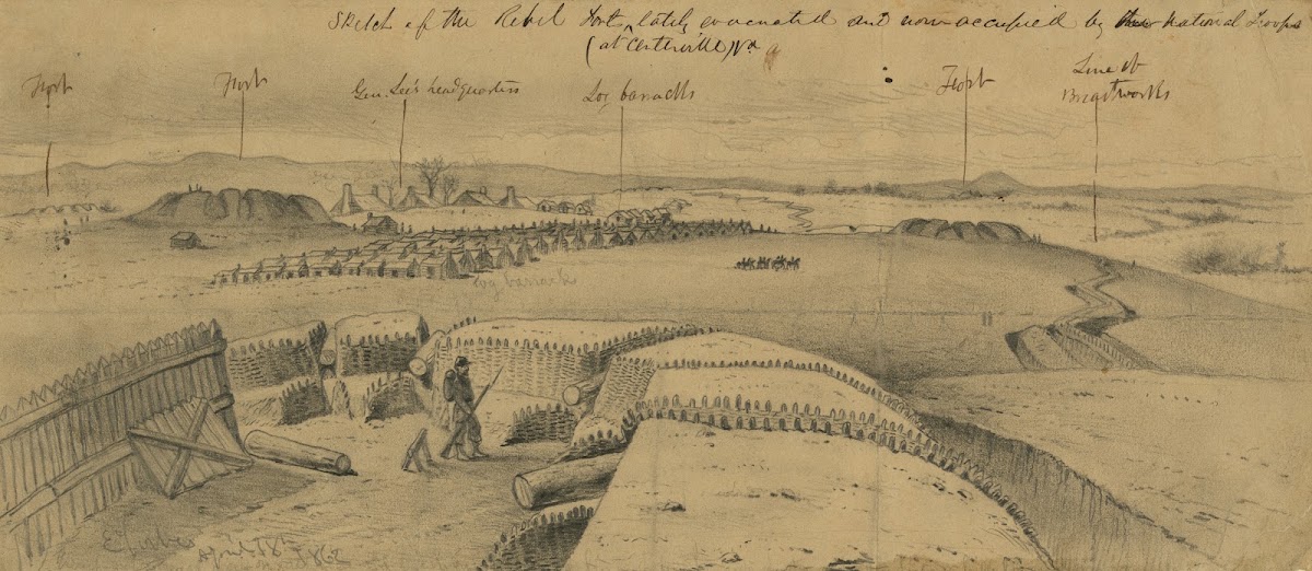 The defenses of Centreville 1862