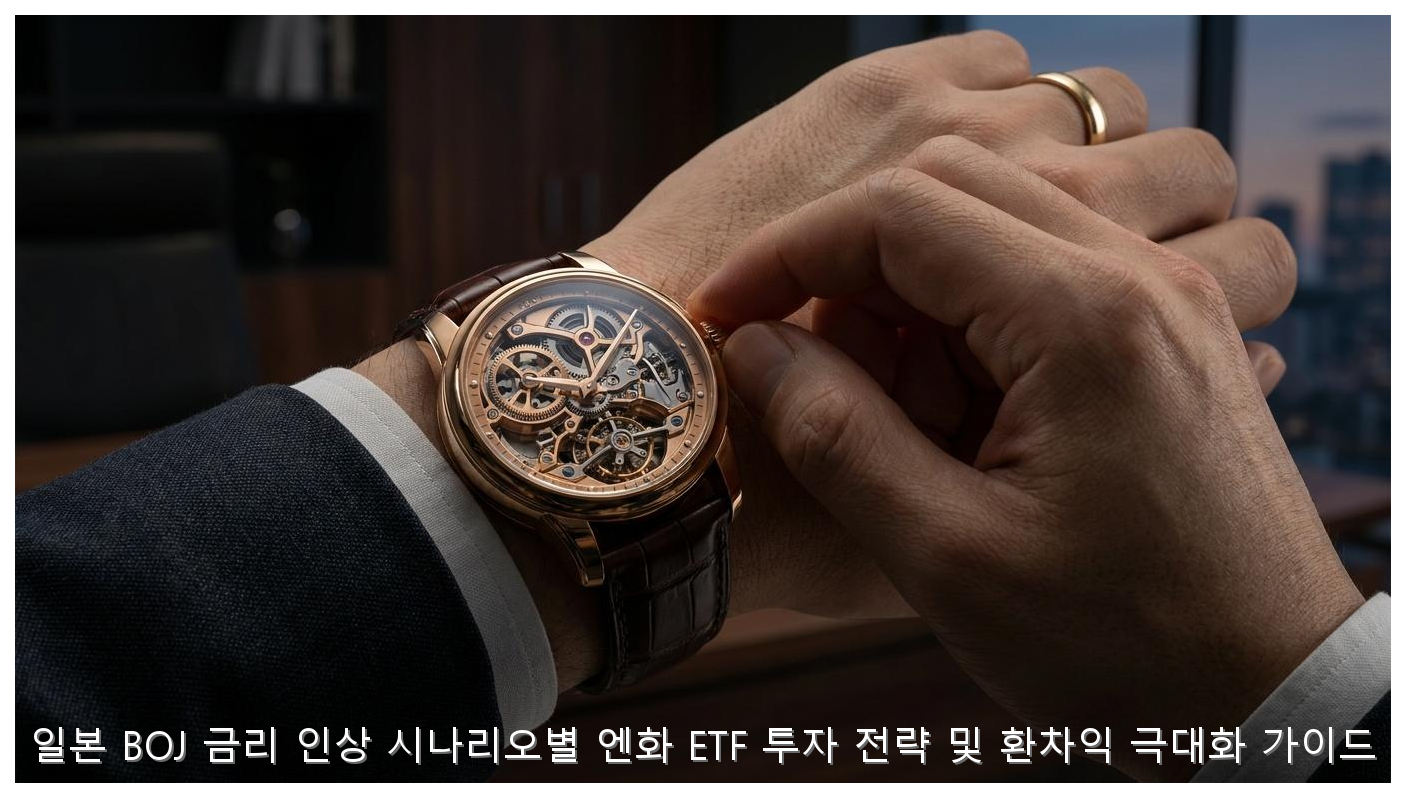 일본 금리 인상 엔화 ETF 환차익 전략 핵심 안내 및 분석 인포그래픽 (6)