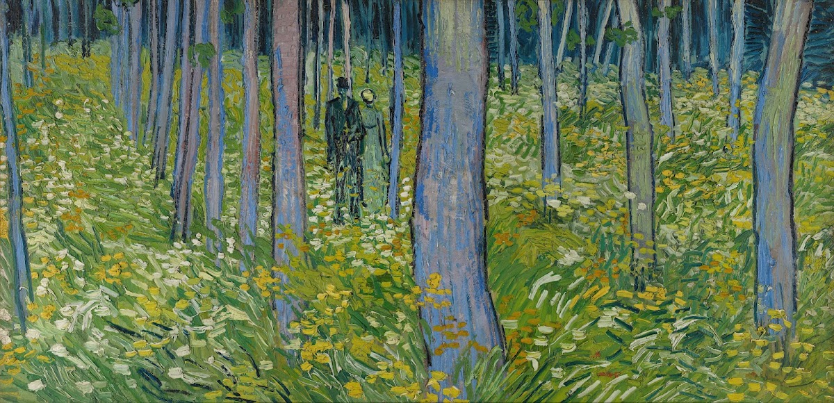 Undergrowth with two Figures 1890