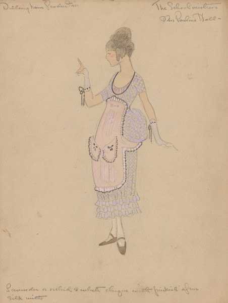 The School Mistress Mrs Pauline Hall 1920   1921