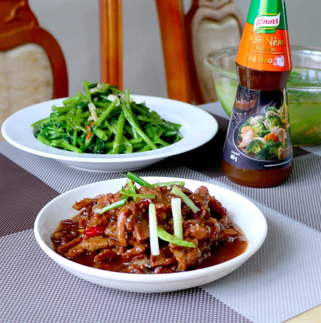 Thịt Nạc Kho Tiêu Cay