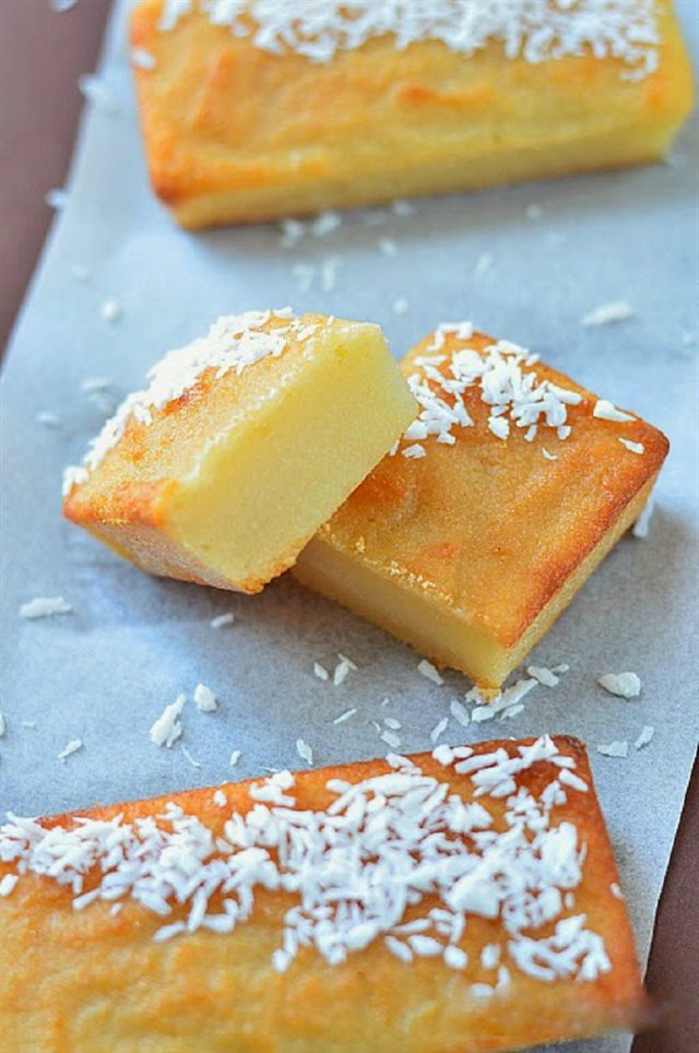 Bánh Khoai Mì Nướng Ngọt Béo