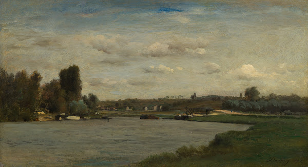 Landscape on a River 1863