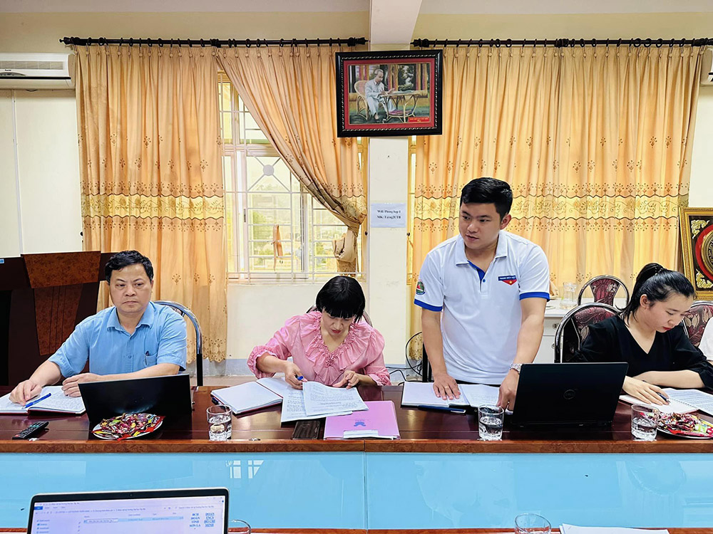Tỉnh đoàn Sơn La khảo sát công tác phát triển đảng viên tại Trường Đại học Tây Bắc