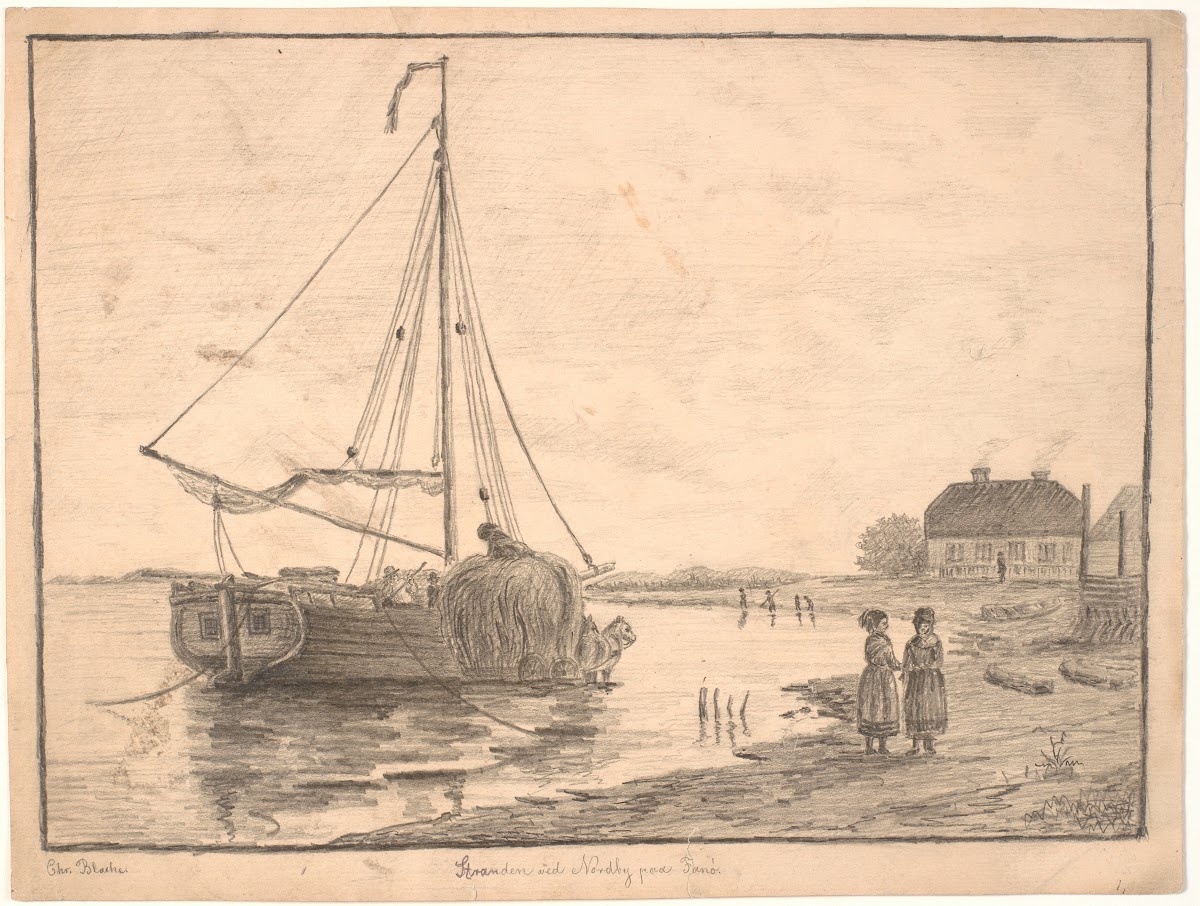 Stranden ved Nordby på Fanø