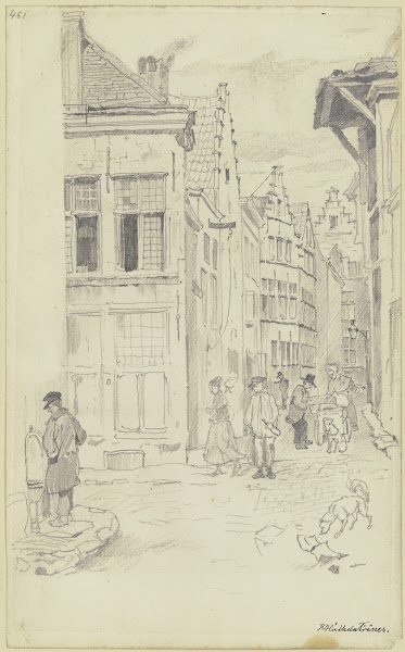 Alley in Antwerp