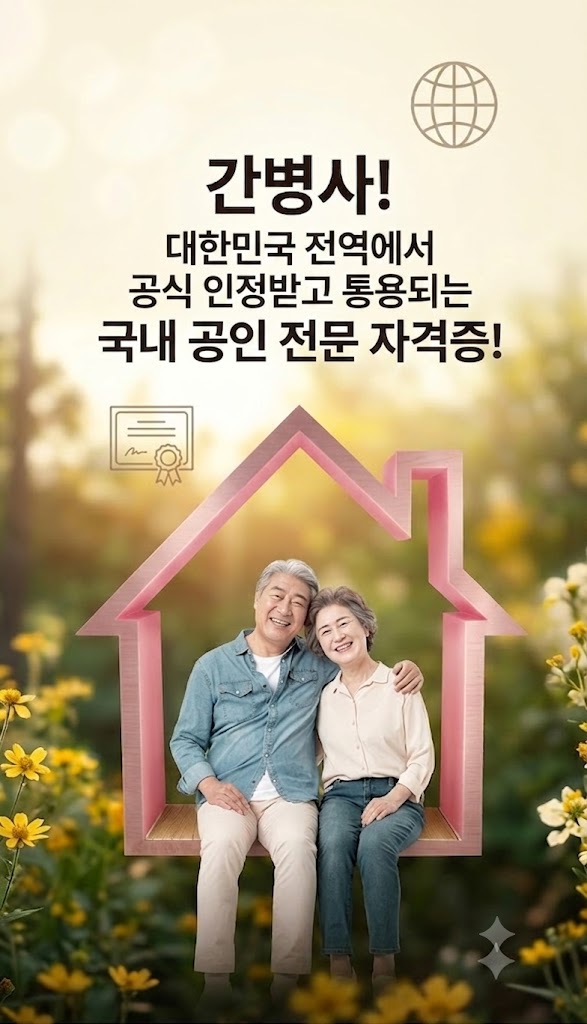 간병사 수강료 전액지원 및 취업 안내