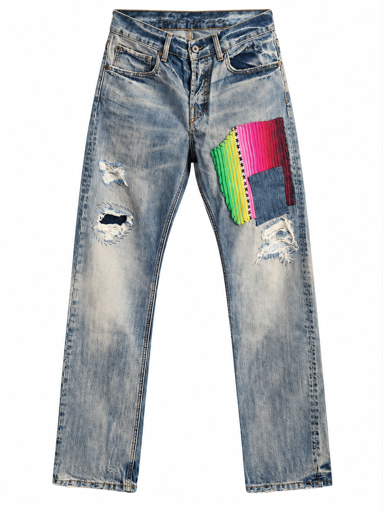 Blugi si Pantaloni - Blugi bărbați Artisan de Luxe albaștri, L