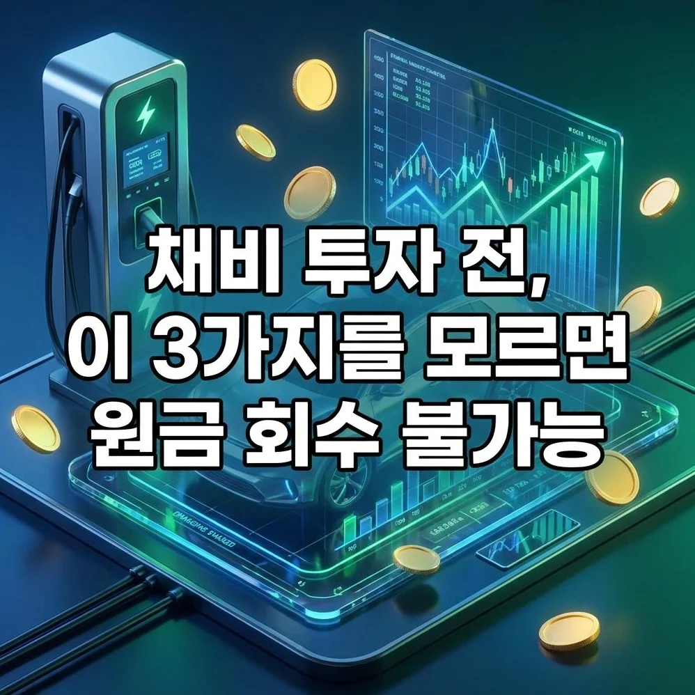전기차 충전 시장의 장밋빛 환상과 실체: 채비 IPO 전 반드시 체크해야 할 손실 방어 전략