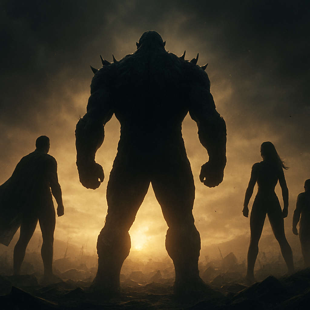 A group of superheroes from distinct universes coming together in Avengers: Doomsday.