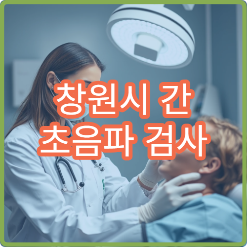 창원시 간 초음파 검사 가능한 병원과 간건강 체크 안내