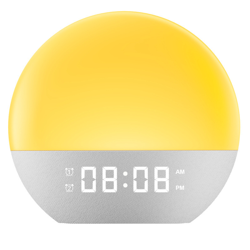 LED Wake-Up Light with Sunrise Simulation and White Noise
