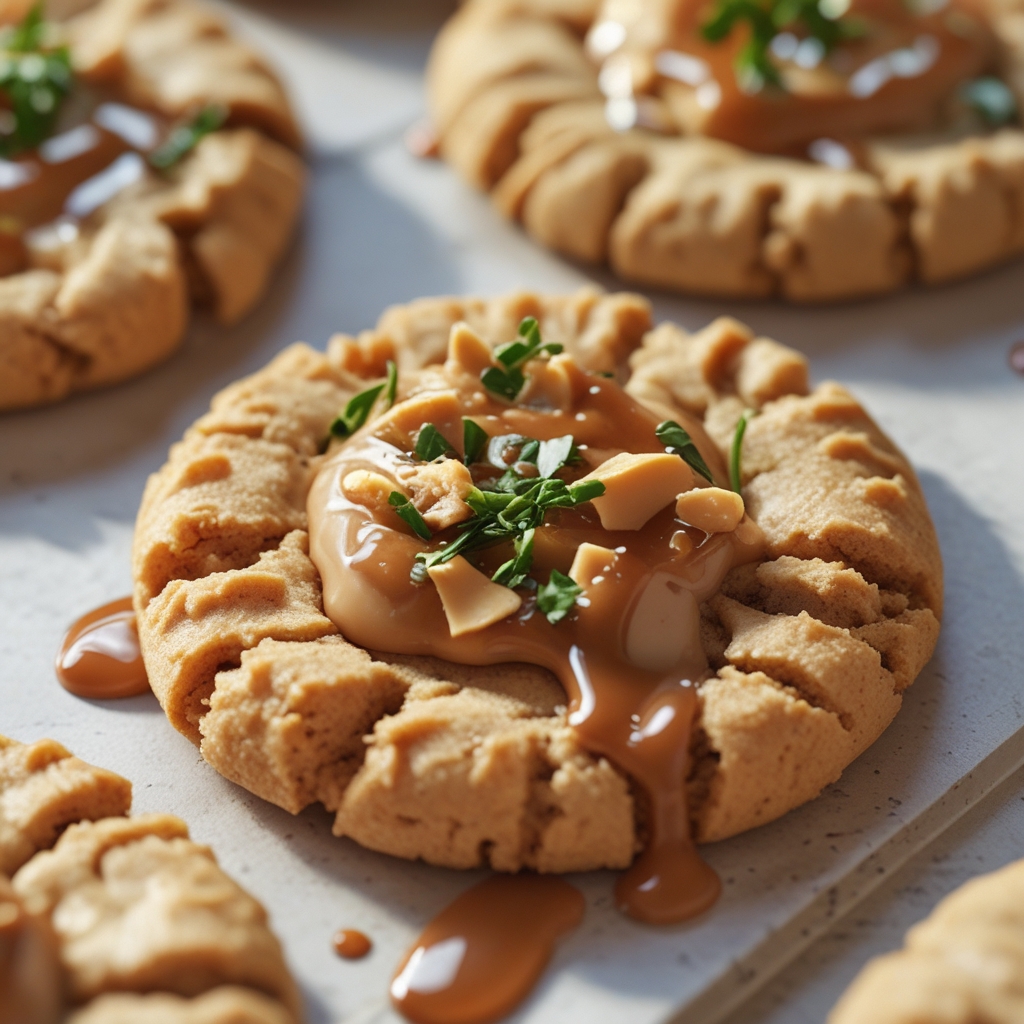Healthy Peanut Butter Greek Yogurt Cookies - Easy & Homemade Snack finished