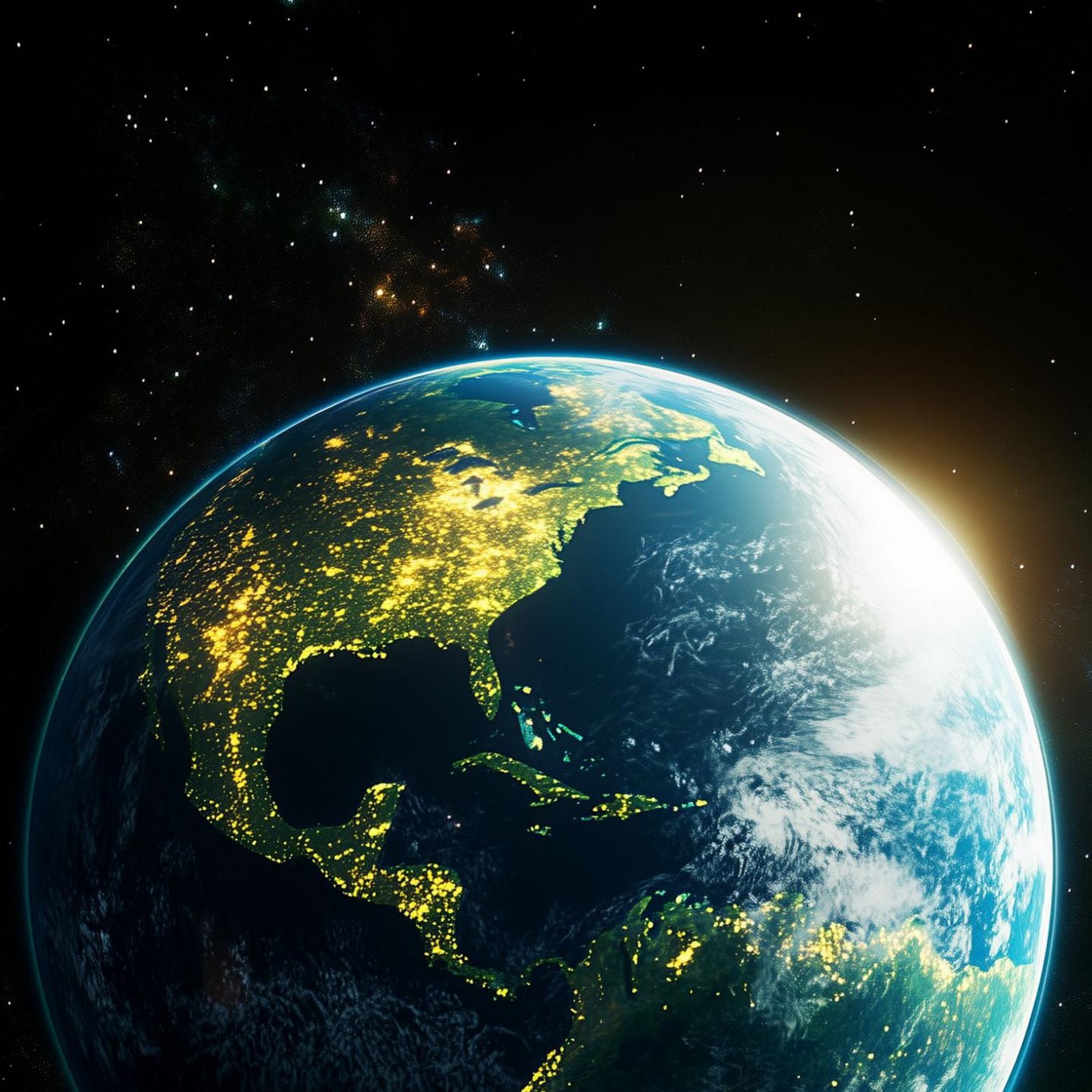 Download Planet Earth From Outer Space 2K iPhone