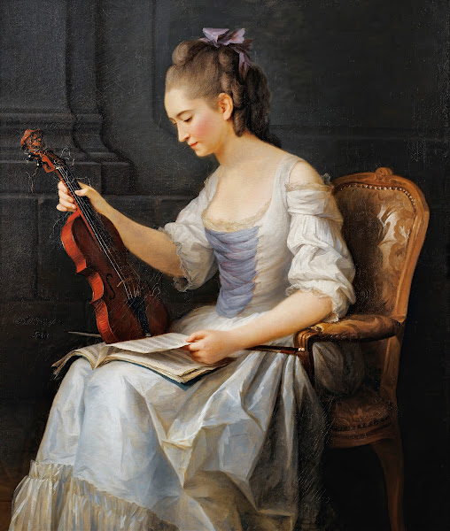 Portrait Dune Violoniste