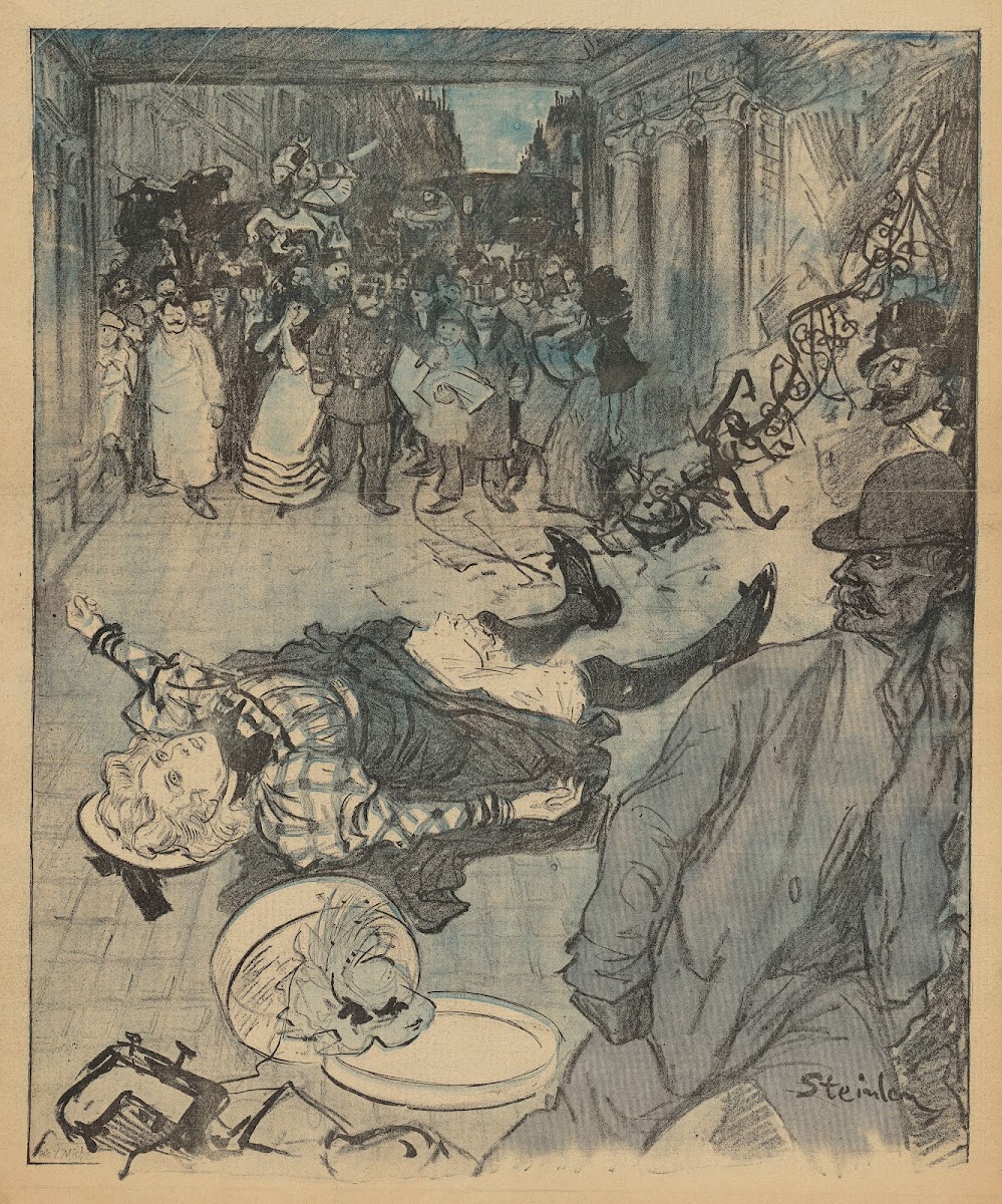Le Journal Paris grand roman inédit par Emile Zola 1897