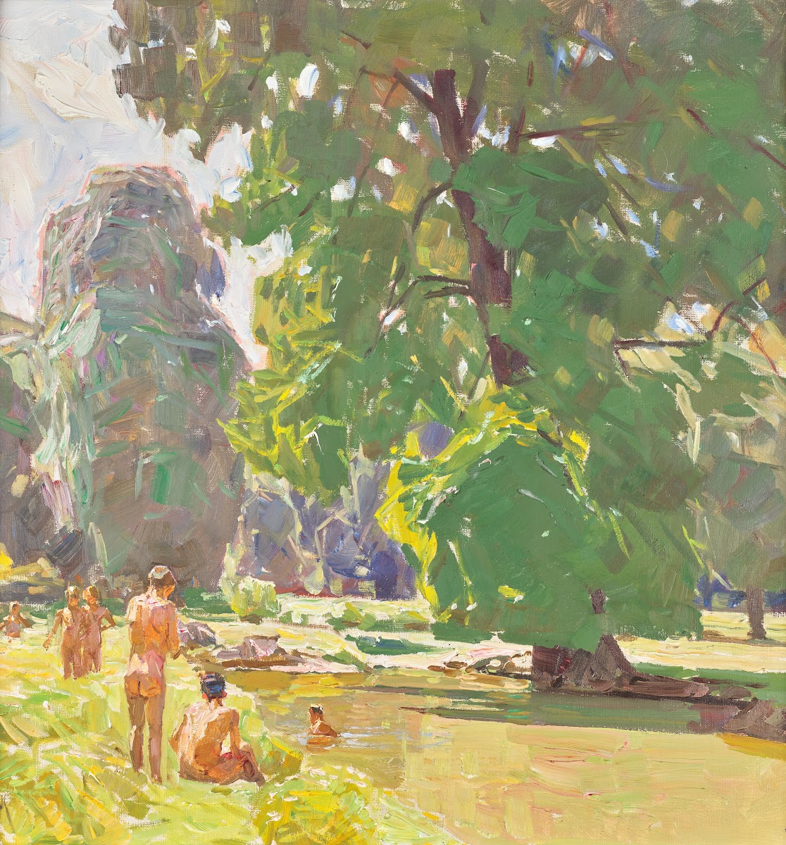 Aus dem Wiener Prater II Sommertag 1928