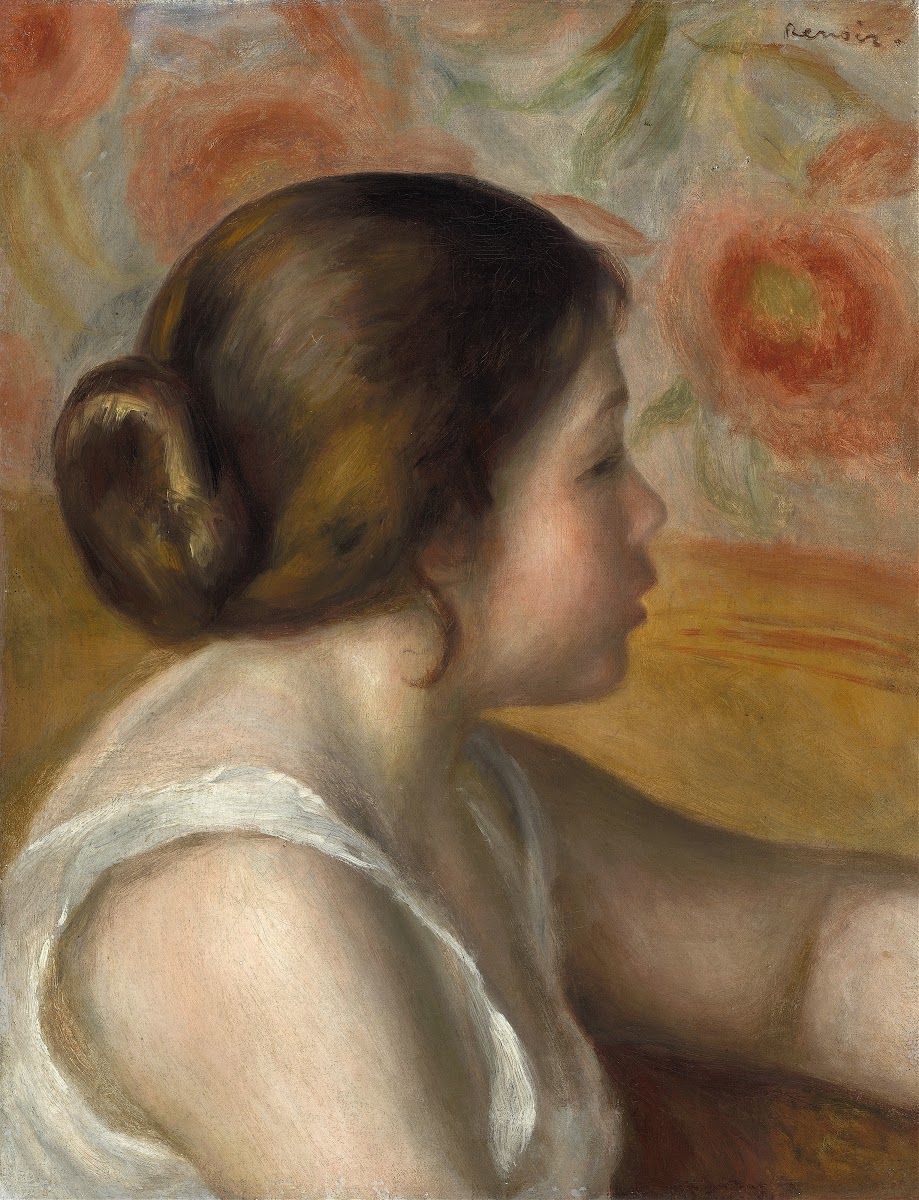 Head of a Young Girl c 1890