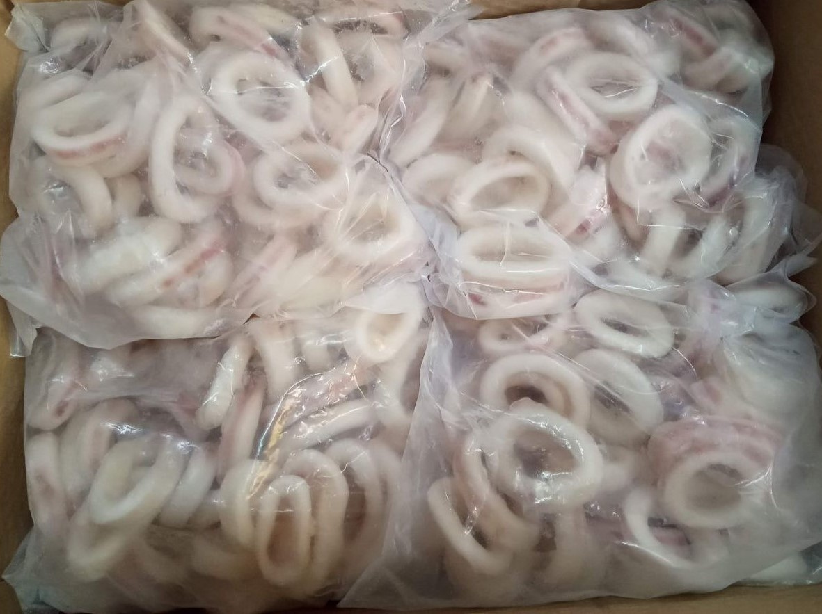 Squid Cut Ring (Skin) 1Kg X 10Pkt
