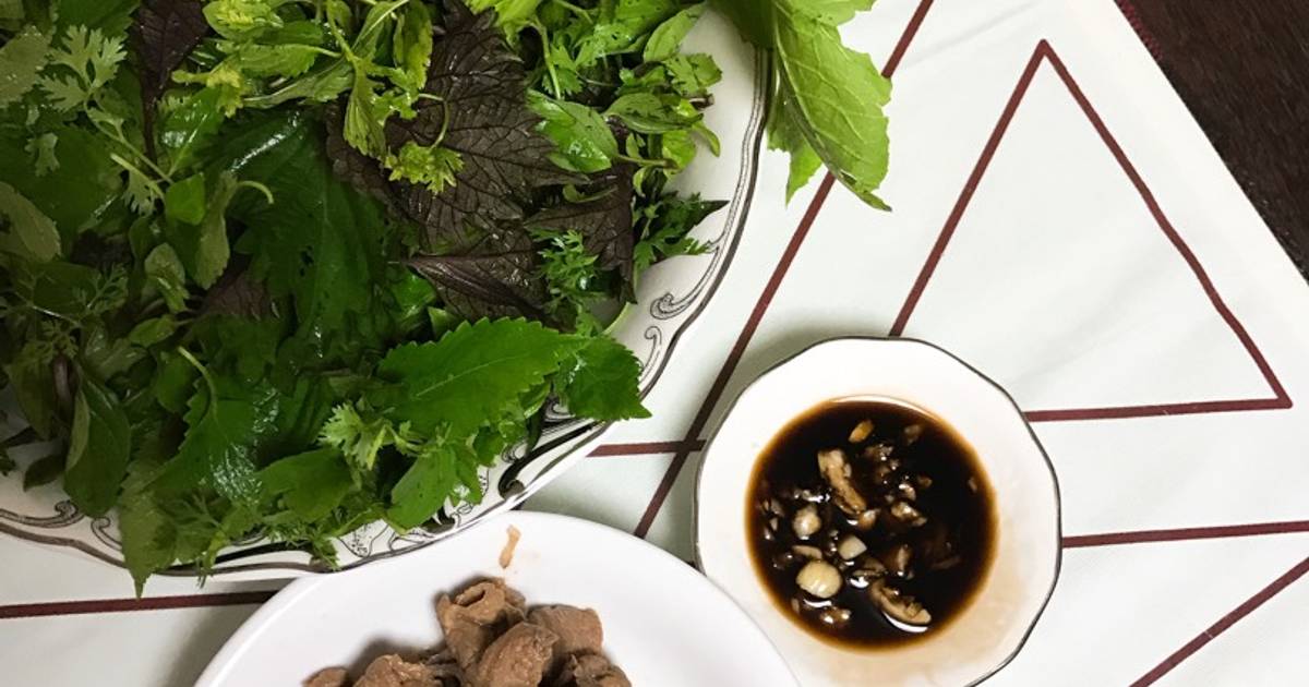Bò cuốn cải