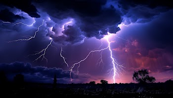 Thunderstorm Sky Wallpaper