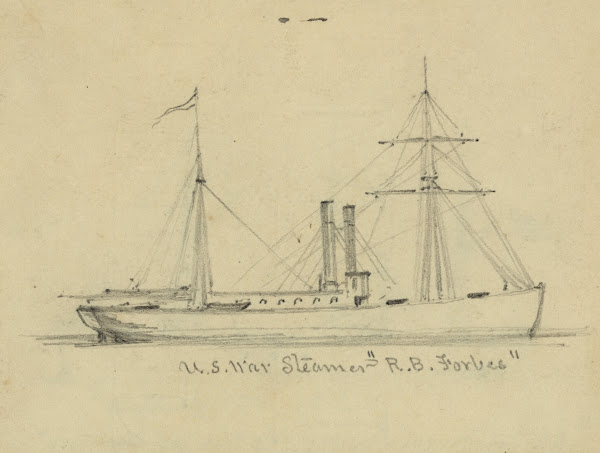 US War Steamer RB Forbes 1860 1865