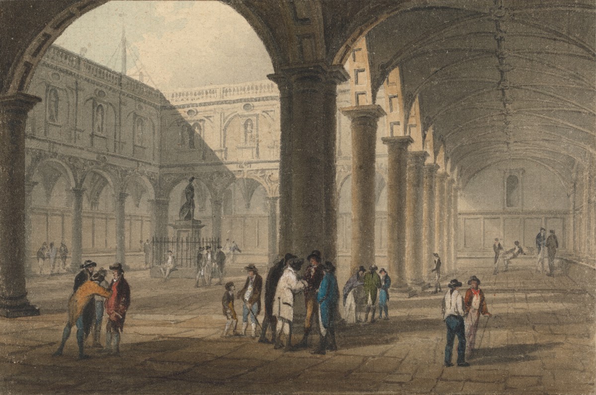 The Quadrangle of the Royal Exchange
