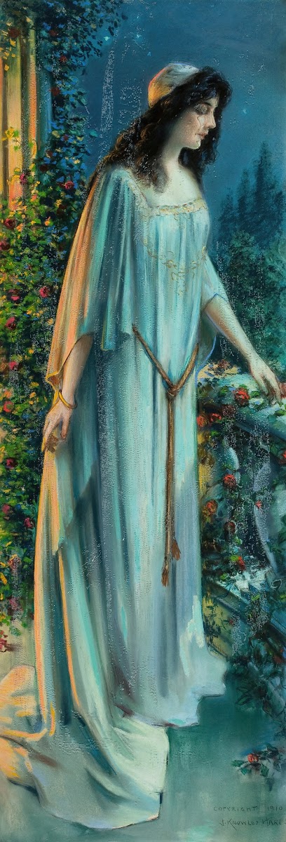 Overlooking the Garden 1910
