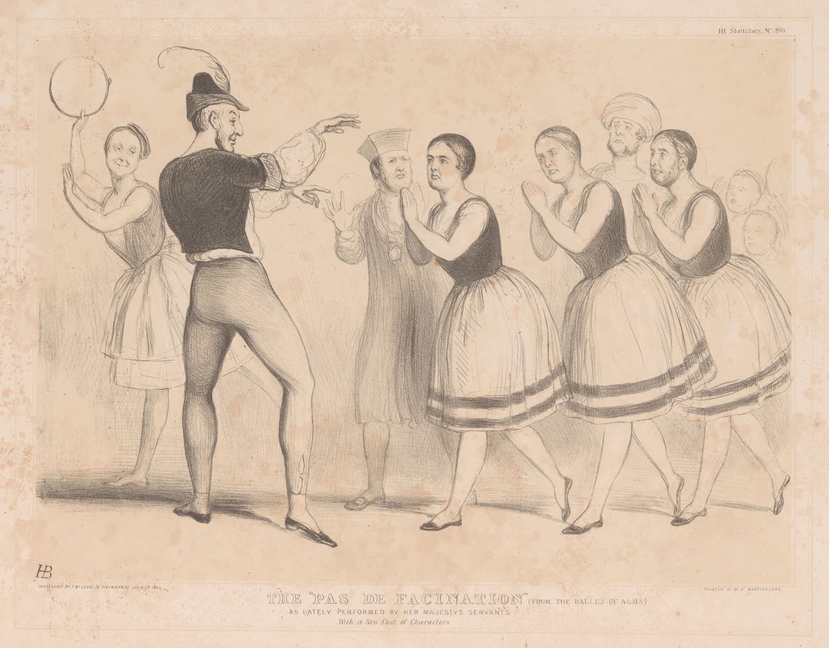 The pas de facination from the ballet of Alma As lately performed by Her Majesty