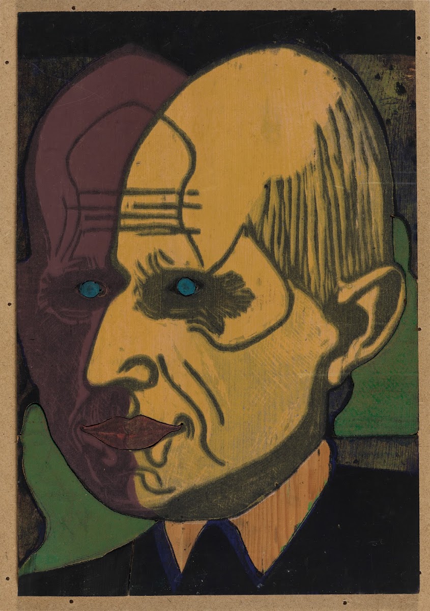 Kopf Dr Bauer Farbstock II 1933