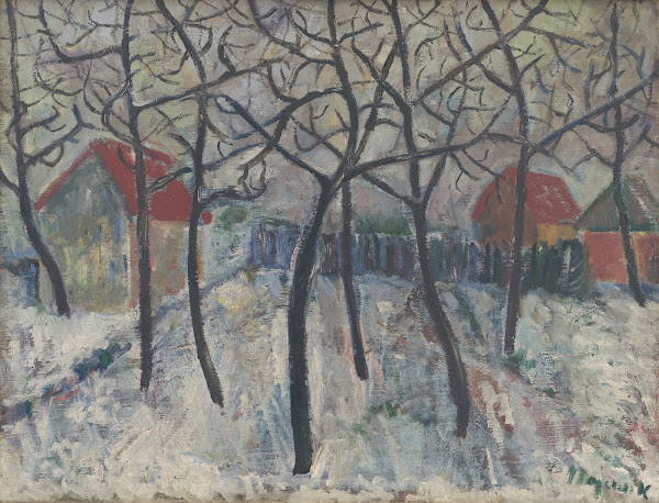 Trees in a Garden 1933