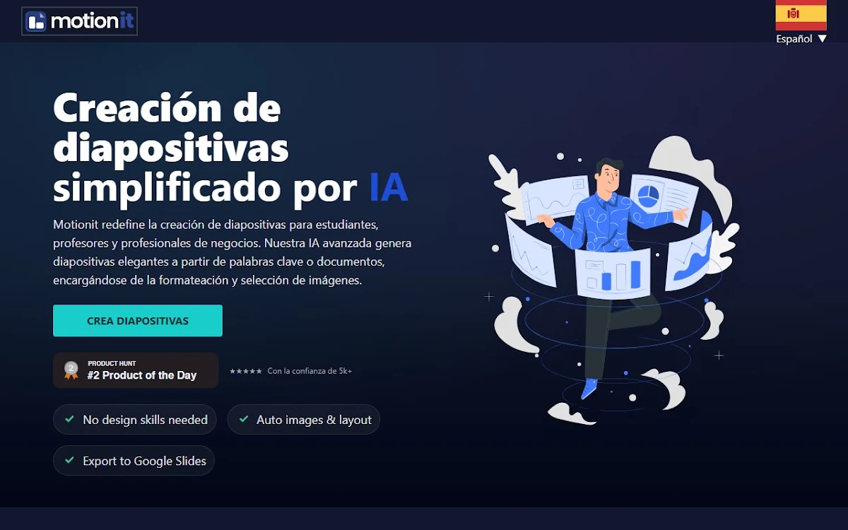 Captura de Motionit