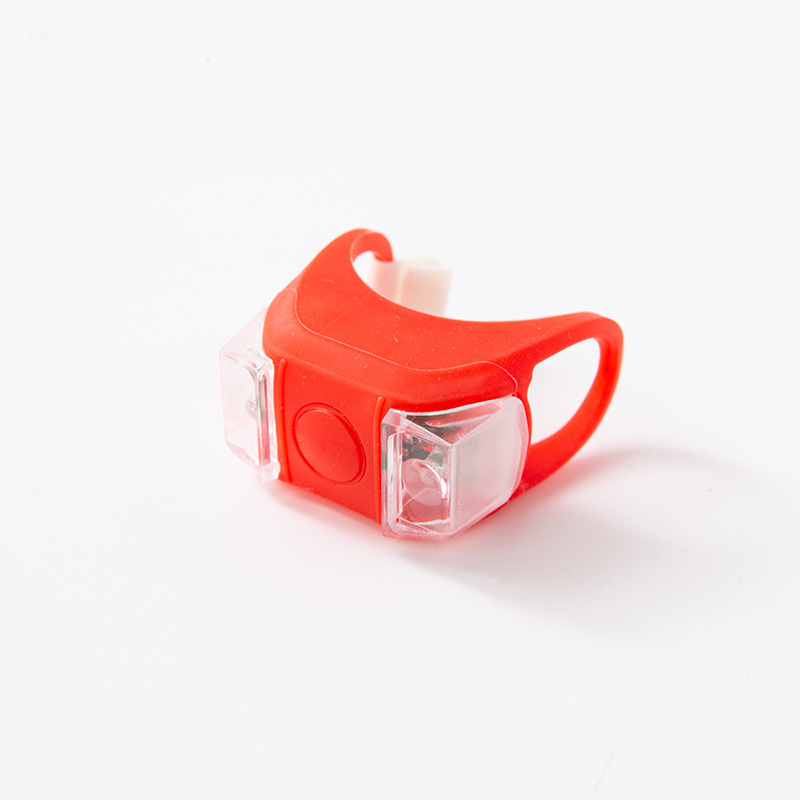 Silicone Frog Light with Dual LED for Bicycles