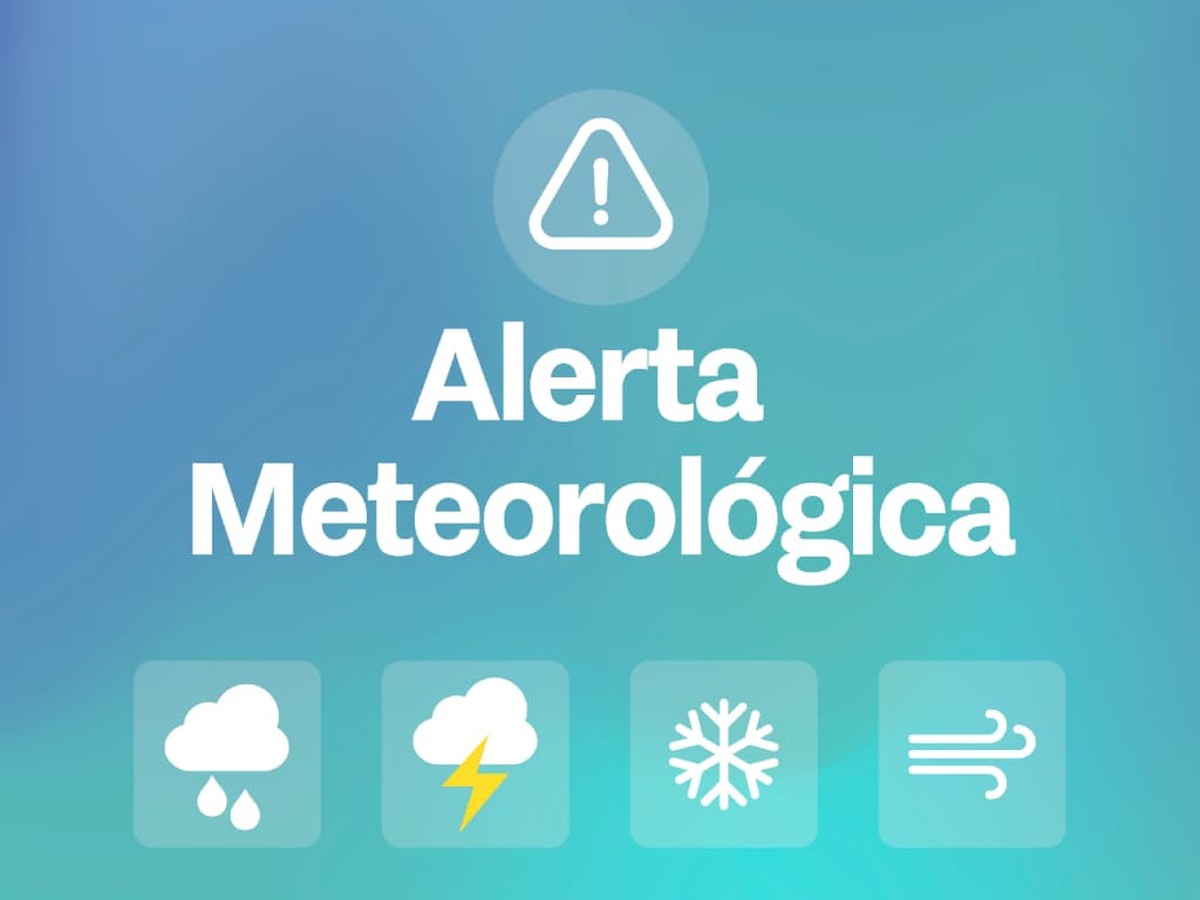 Alerta meteorológica por lluvias persistentes durante este lunes 6