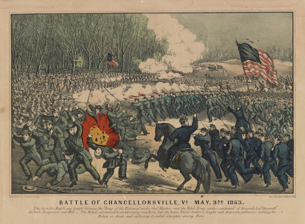 Battle of Chancellorsville Va May 3rd 1863 1863