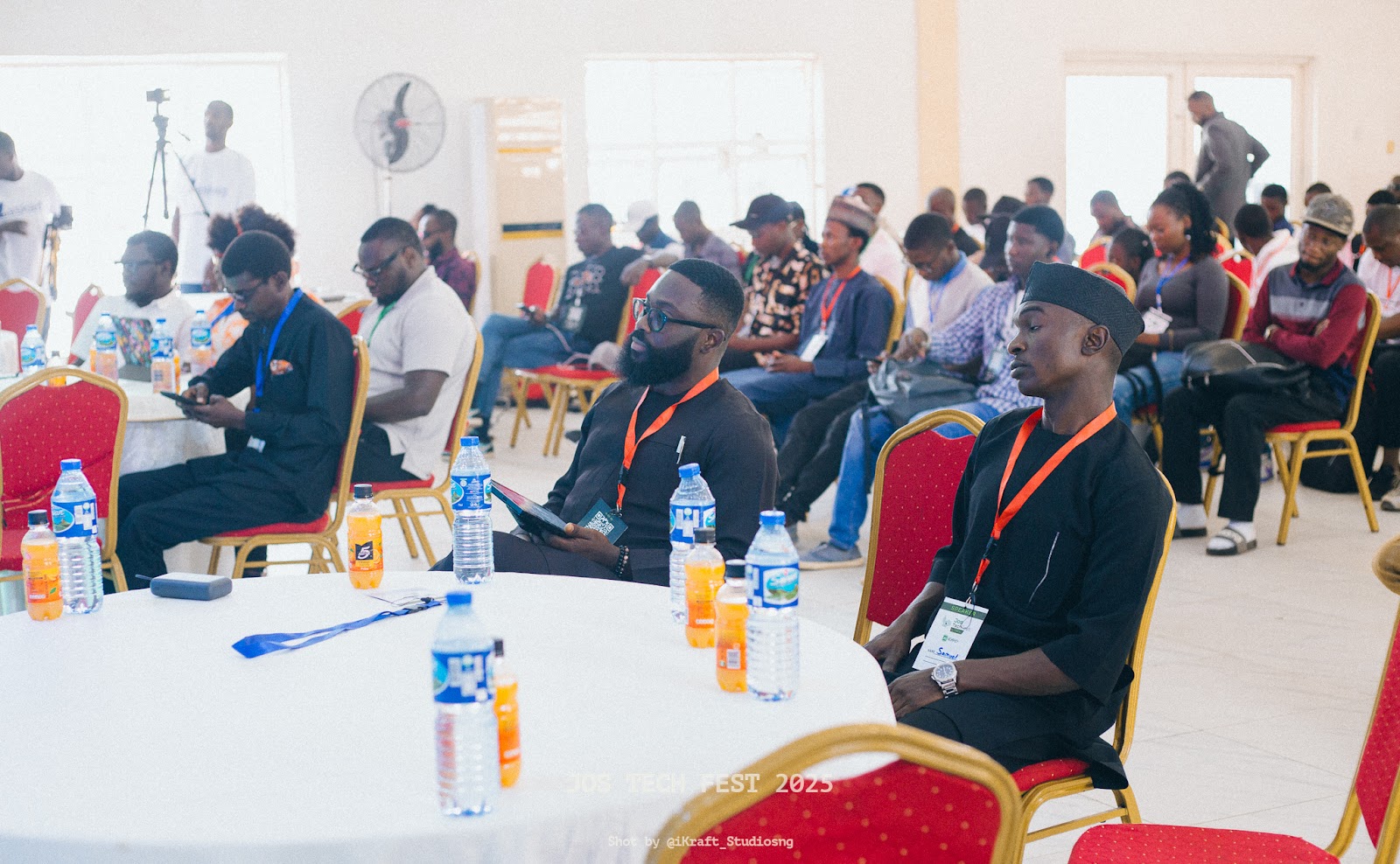 Audience engaged during a workshop