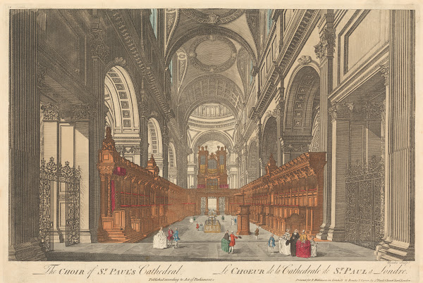 The Choir of St Pauls Cathedral