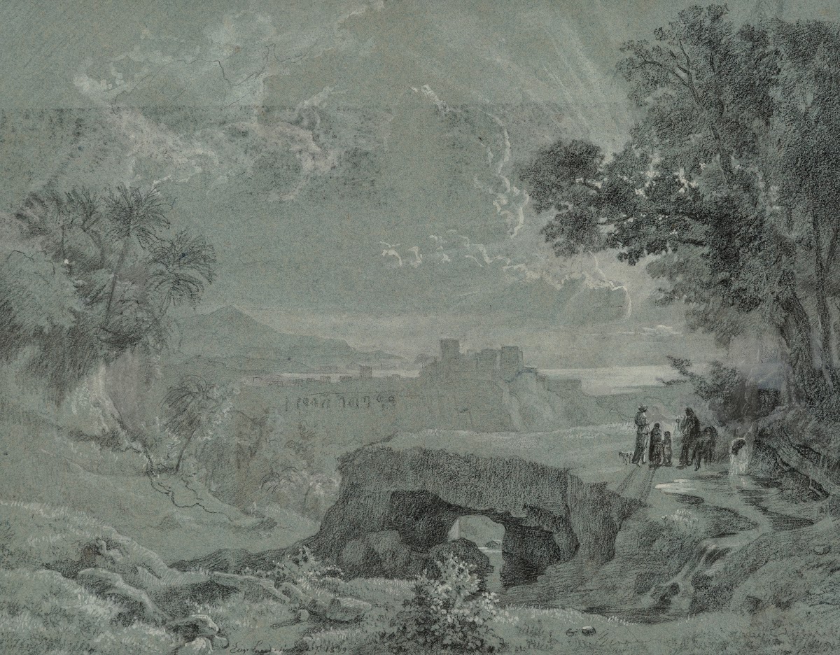 Study for The Return of the Holy Family 1839
