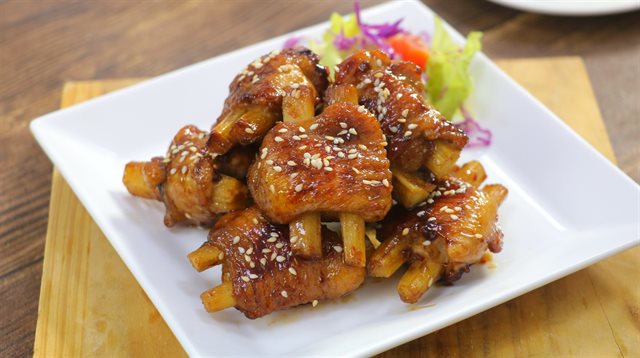 Gà Giả Sườn Nướng